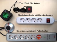 Zero Watt Steckdose