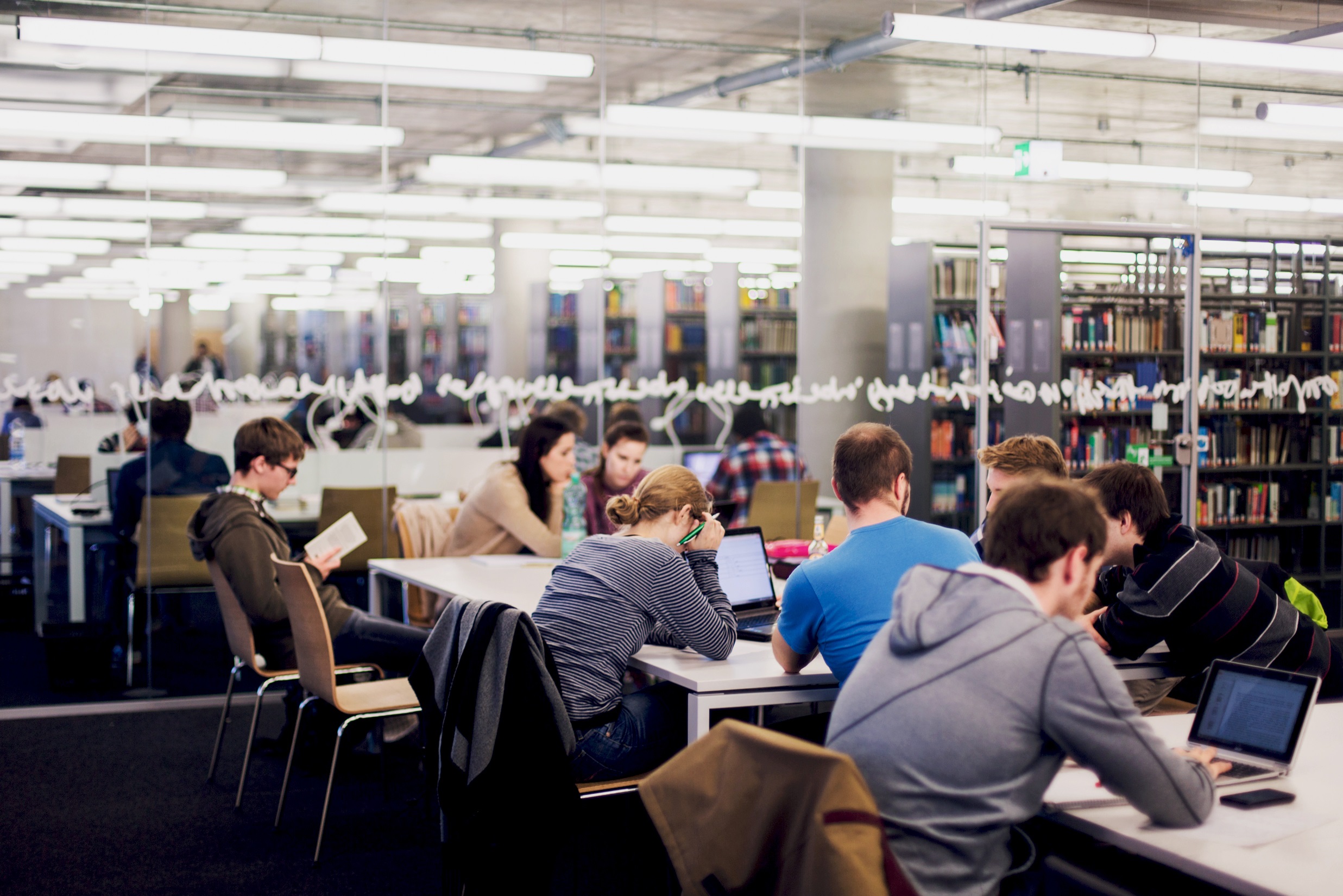 LED Lighting at the University Library (2018)